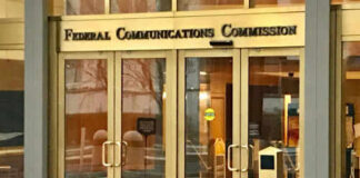 Entrance to Federal Communications Commission building