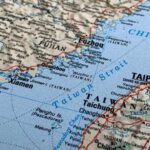 Taiwan Divided: KMT’s Shocking Pro-Beijing Stance Map showing Taiwan and parts of China, including cities and geographical features