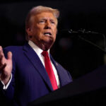 Trump CANCELS Biden Rule—Unlocks 245 Million Acres Man speaking at a podium with microphone