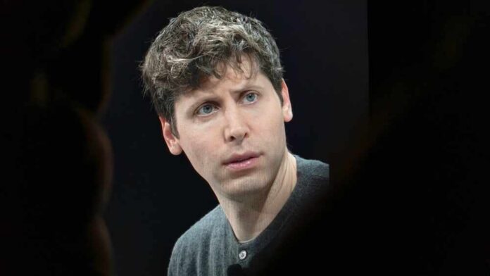 A man with a thoughtful expression during a conference