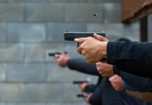 GLOCKS Banned in Maryland: Sparks NRA Lawsuit Textured surface with logo that says Lock