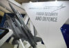 HIMARS FLEX Promises Big—What’s The Catch? Model airplanes on display with Lockheed Martin branding