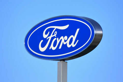 ford1724361775 Ford logo on a dealership sign