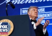 Trump throws JABS during WCHA speech