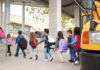 Federal Crackdown Targets Classroom ‘Ideology’ Group of children walking towards a school bus