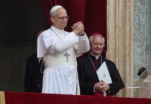 Celibacy Cracks? Pope-Backed Bishop Stirs Fury Pope giving a blessing from a balcony