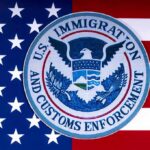 Melugin Humiliates Dem Staffer — ICE Fight Explodes U.S. Immigration and Customs Enforcement seal over American flag