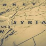 UN Showdown Looms Over Syria Buffer Map close-up of Syria and surrounding regions
