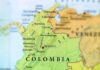 Havana Standoff Escalates — Talks Or Strike? Map of Colombia with cities and neighboring countries