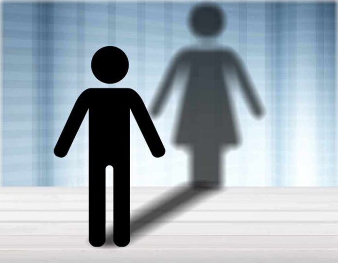 shutterstock_740062315 male stick figure with female shadow