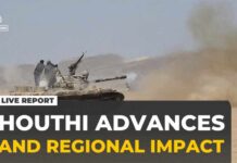 Houthi Barrage Slams Trade Lifeline Houthi advance on Bab-el-Mandeb tightens grip on Red Sea shipping: Report