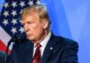 Media Fixates – Misses Trump’s Pivot man at podium speaking into microphone