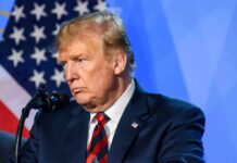 Media Fixates – Misses Trump’s Pivot man at podium speaking into microphone
